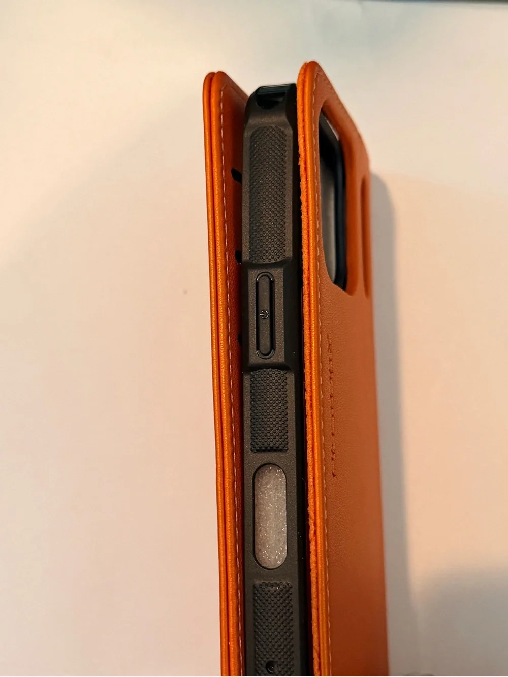iPhone 17 Pro  Orange Folio Wallet Phone Case